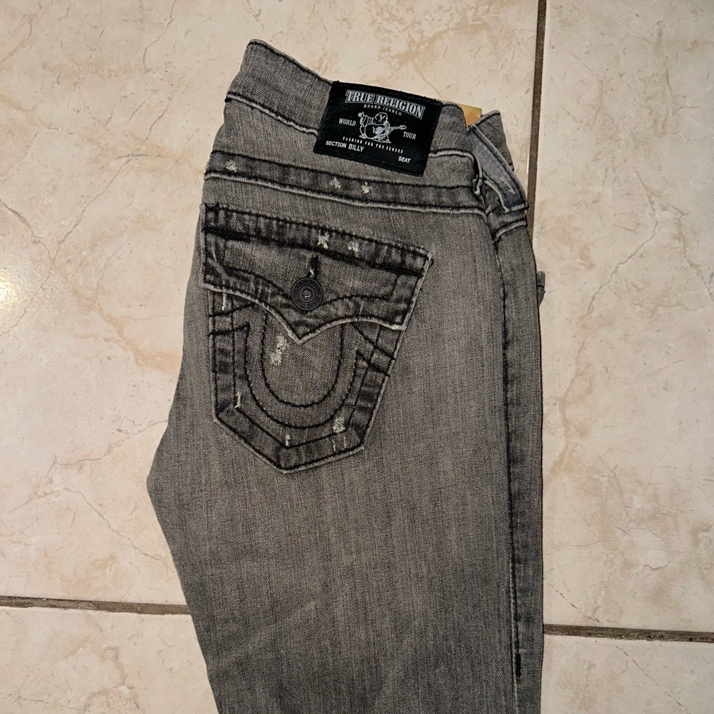 True Religion Charcoal Denim
